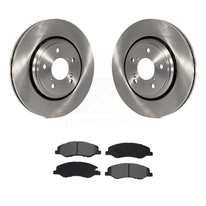 Disc Brake Rotors And Semi-Metallic Pads Front Kit For 2018-2023 Honda Odyssey