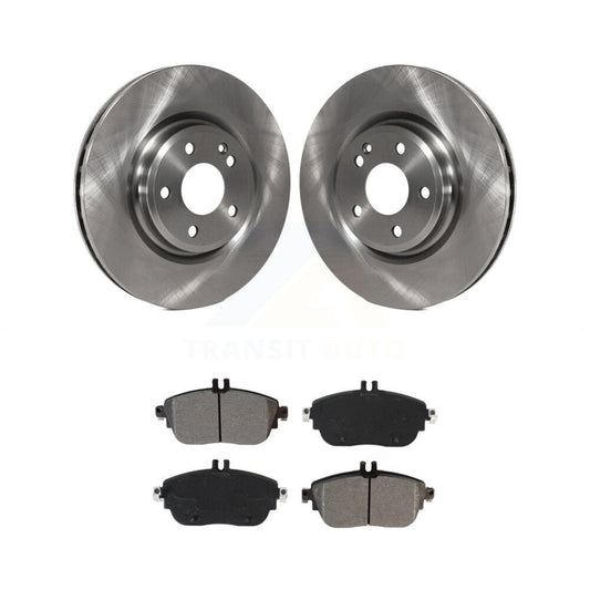 Brake Rotor & Semi-Metallic Pad Front Kit For Mercedes-Benz GLA250 CLA250 B250 B