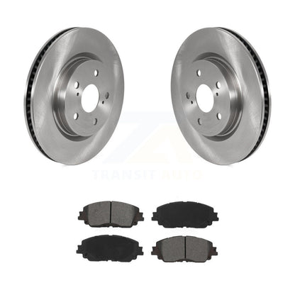 Brake Rotor Semi-Metallic Pad Front Kit For Toyota RAV4 Camry Corolla Cross C-HR