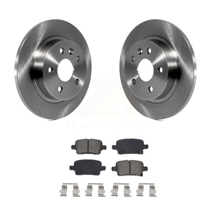 Disc Brake Rotors And Semi-Metallic Pads Rear Kit For Chevrolet Cruze