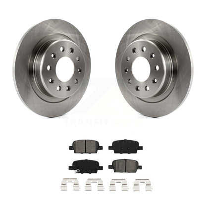 Disc Brake Rotors And Semi-Metallic Pads Rear Kit For Chevrolet Malibu