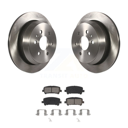 Disc Brake Rotors & Semi-Metallic Pad Rear Kit For Chevrolet Colorado GMC Canyon