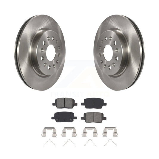Brake Rotor & Semi-Metallic Pad Rear Kit For Chevrolet Cadillac XT5 Traverse GMC