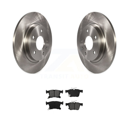 Disc Brake Rotors Semi-Metallic Pad Rear Kit For Chrysler Pacifica Grand Caravan