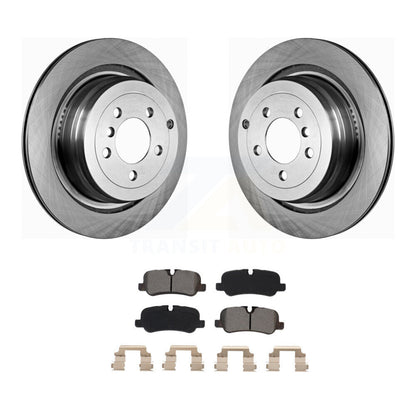 Disc Brake Rotors And Semi-Metallic Pads Rear Kit For Land Rover Range