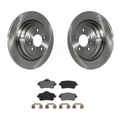 Disc Brake Rotor Semi-Metallic Pad Rear Kit For Mercedes-Benz ML350 GLE350 ML250