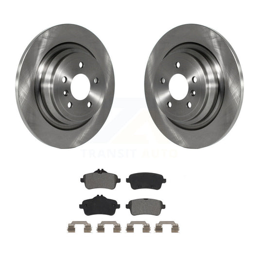 Disc Brake Rotor Semi-Metallic Pad Rear Kit For Mercedes-Benz ML350 GLE350 ML250