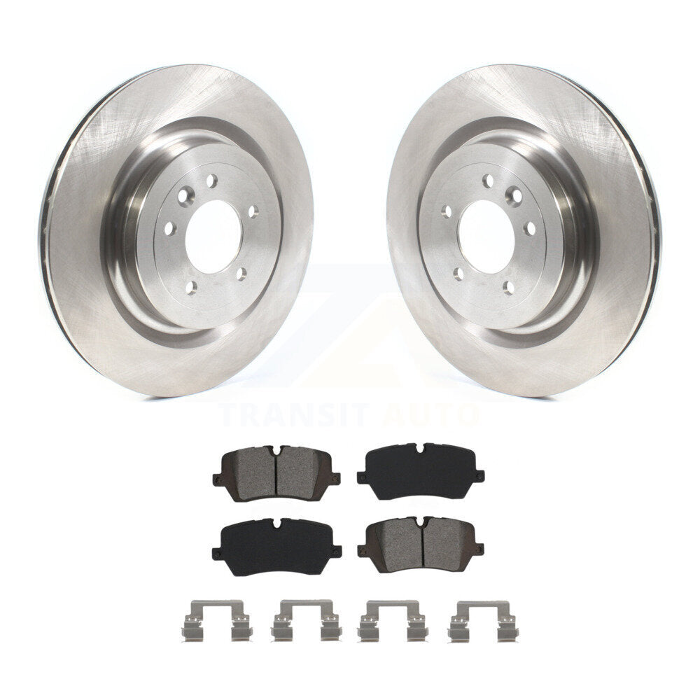 Brake Rotor & Semi-Metallic Pad Rear Kit For Land Rover Range Sport Defender 110