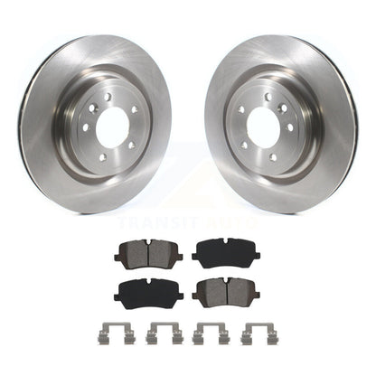 Disc Brake Rotor Semi-Metallic Pad Rear Kit For Land Rover Range Sport Discovery