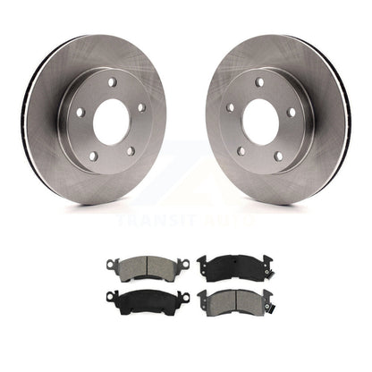 Disc Brake Rotors And Semi-Metallic Pads Front Kit For GMC Jimmy