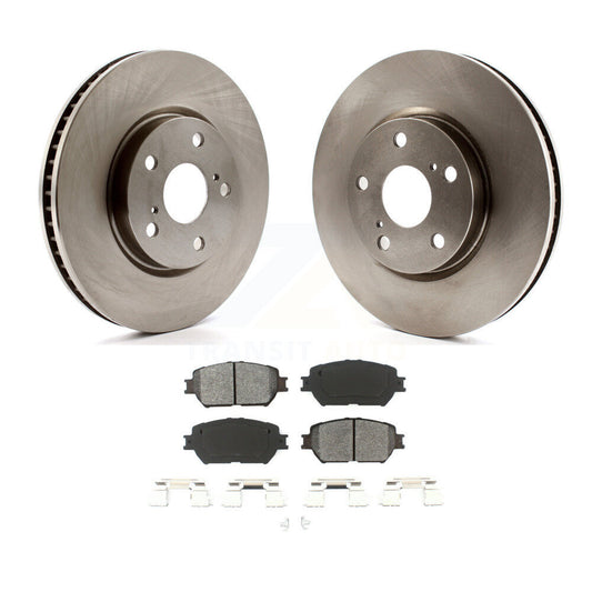 Disc Brake Rotors And Semi-Metallic Pads Front Kit For Lexus IS250 GS300
