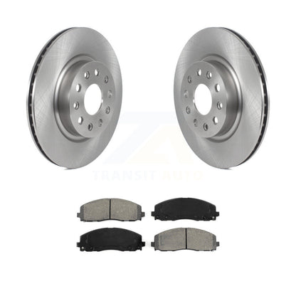 Disc Brake Rotors And Semi-Metallic Pads Front Kit For Jeep Wrangler