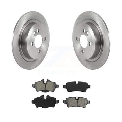 Disc Brake Rotors And Semi-Metallic Pads Rear Kit For Mini Cooper