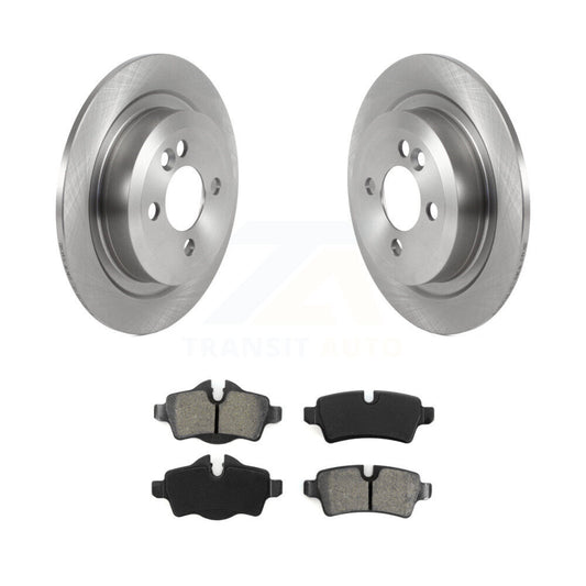 Disc Brake Rotors And Semi-Metallic Pads Rear Kit For Mini Cooper