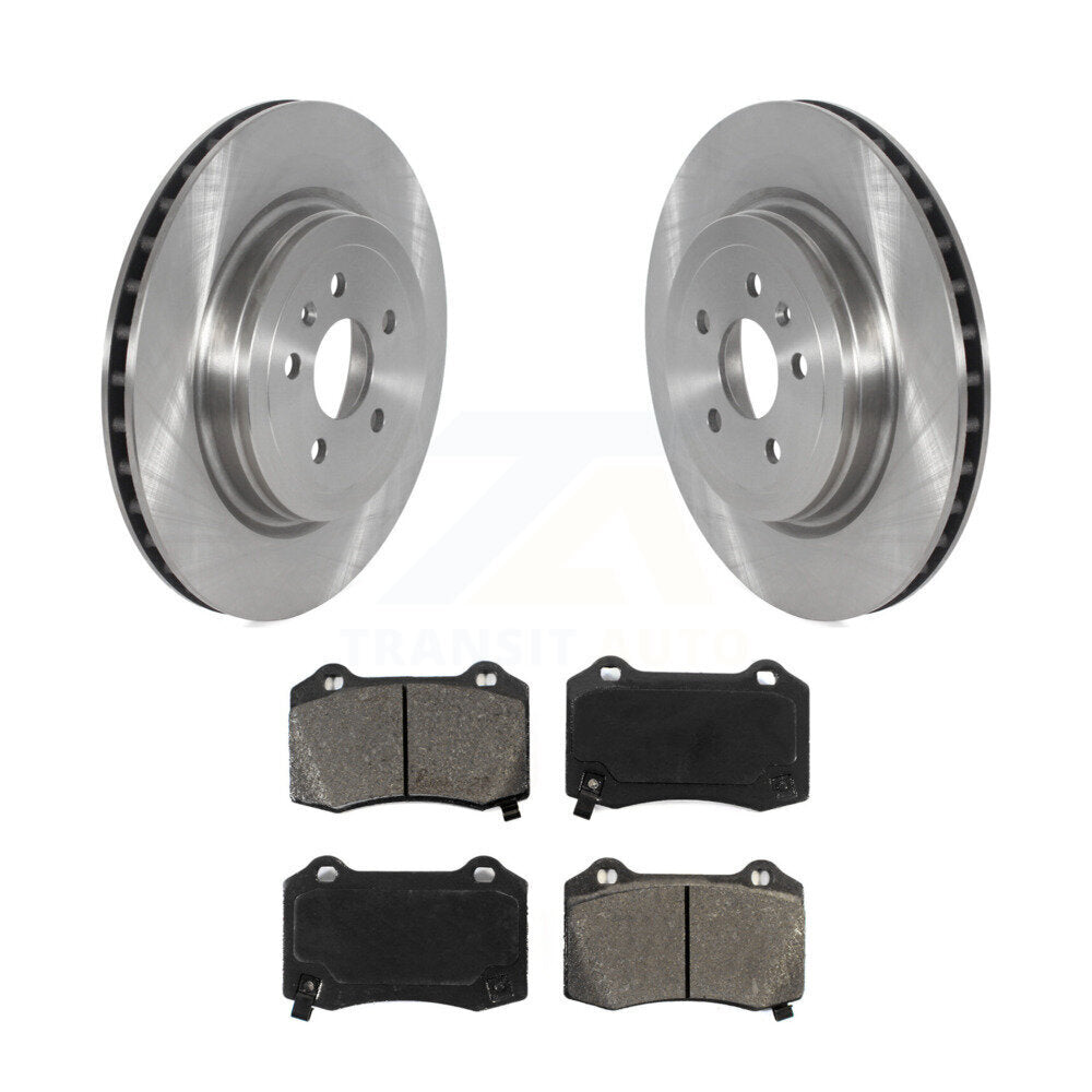 Disc Brake Rotors And Semi-Metallic Pads Rear Kit For Tesla X S