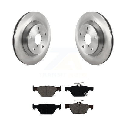 Disc Brake Rotors And Semi-Metallic Pads Rear Kit For Subaru Forester Crosstrek