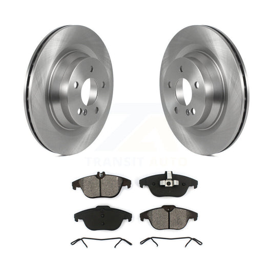 Disc Brake Rotors And Semi-Metallic Pads Rear Kit For Mercedes-Benz E550