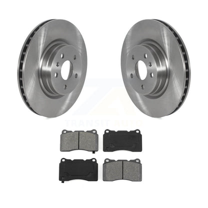 Disc Brake Rotors And Semi-Metallic Pads Front Kit For Tesla S X