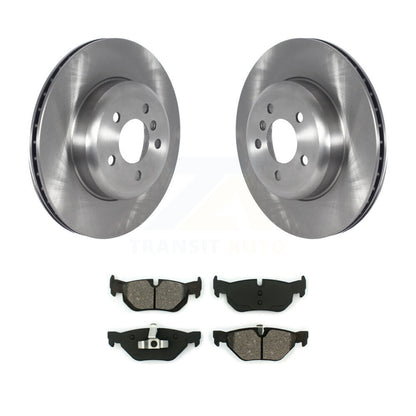 Disc Brake Rotors And Semi-Metallic Pads Rear Kit For 2013 BMW 328i xDrive 3.0L