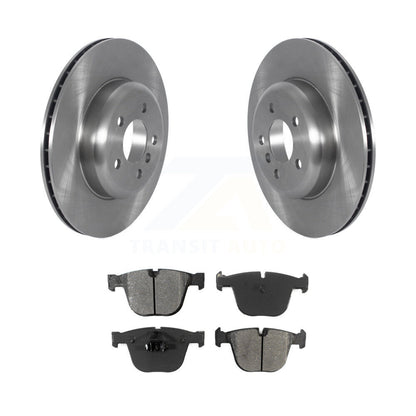 Disc Brake Rotors Semi-Metallic Pad Rear Kit For BMW 535i GT xDrive 740Li 740i 7
