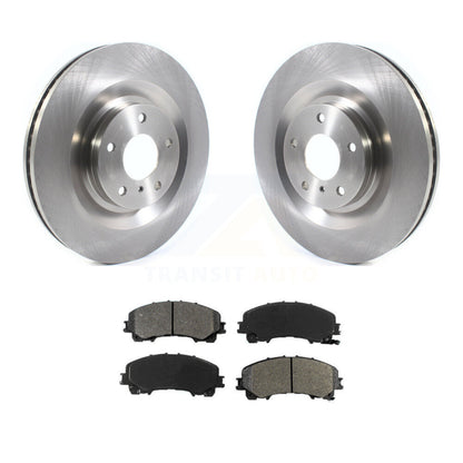 Disc Brake Rotors And Semi-Metallic Pads Front Kit For INFINITI QX50 QX55