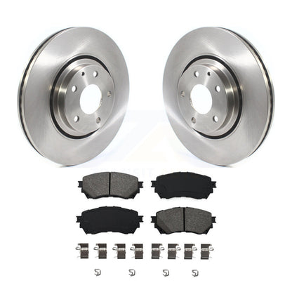 Disc Brake Rotors And Semi-Metallic Pads Front Kit For 2021 Mazda 6 Turbocharged