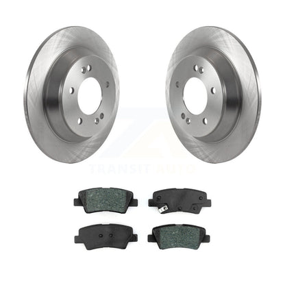 Disc Brake Rotors And Semi-Metallic Pads Rear Kit For 2020-2022 Kia Soul 1.6L