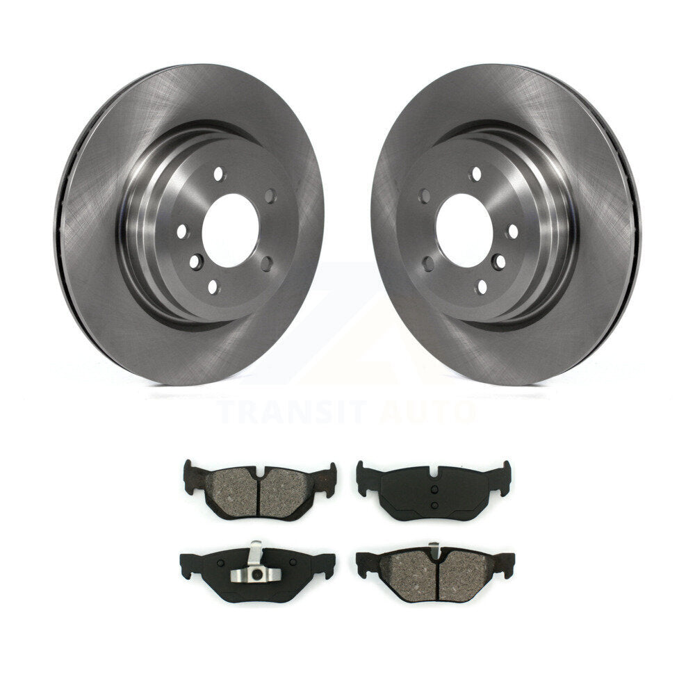 Brake Rotor Semi-Metallic Pad Rear Kit For BMW X1 With 336mm Diameter