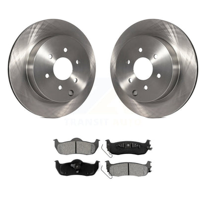 Brake Rotor & Semi-Metallic Pad Rear Kit For 2004 Nissan Pathfinder From 08