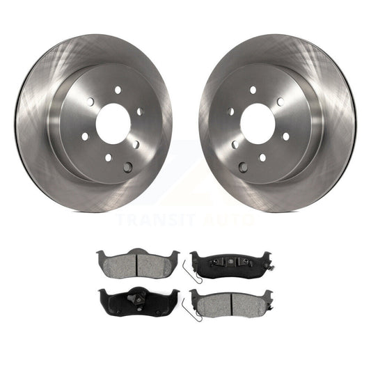 Brake Rotor & Semi-Metallic Pad Rear Kit For 2004 Nissan Pathfinder From 08