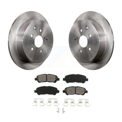 Disc Brake Rotors And Semi-Metallic Pads Rear Kit For Toyota Highlander