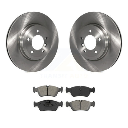 Disc Brake Rotors And Semi-Metallic Pads Front Kit For BMW 320i