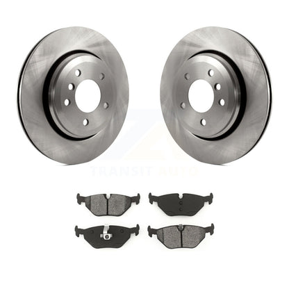 Disc Brake Rotors And Semi-Metallic Pads Rear Kit For BMW 320i