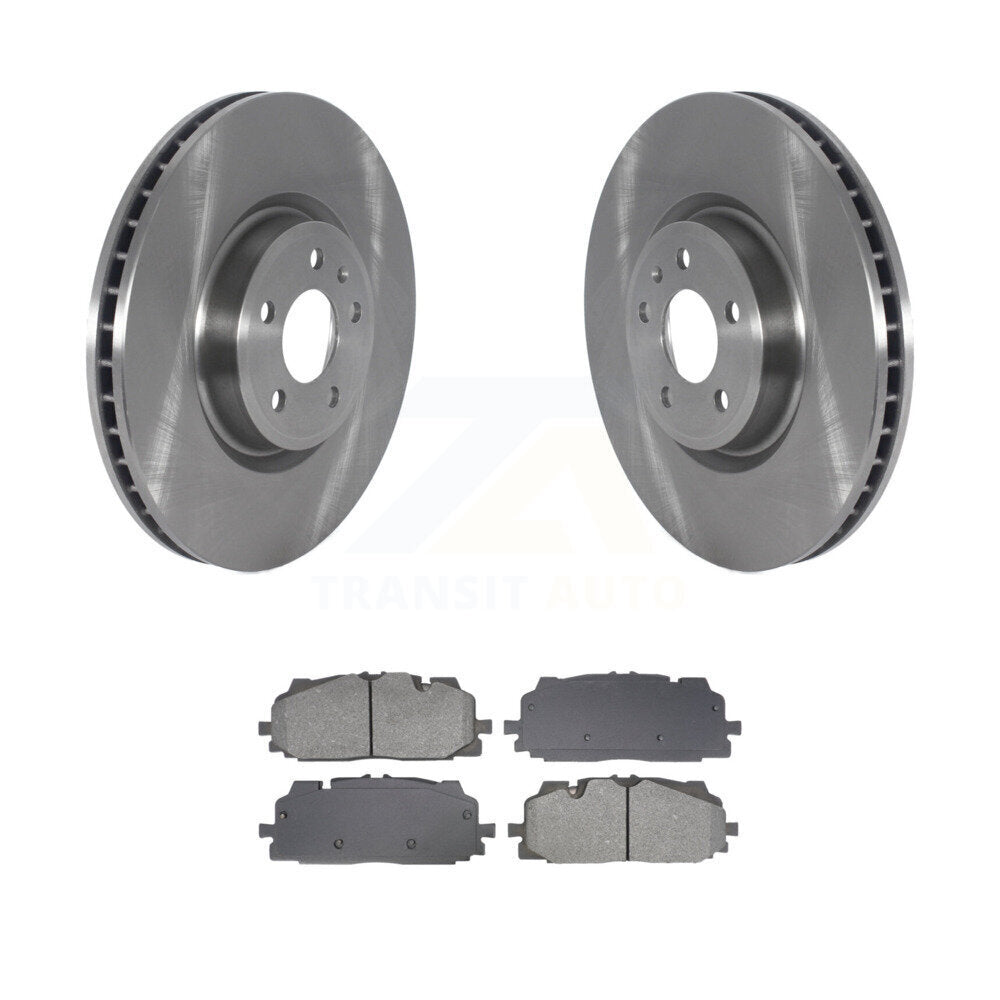 Disc Brake Rotor And Semi-Metallic Pad Front Kit For Audi Q7 SQ5 S5 S4 Sportback