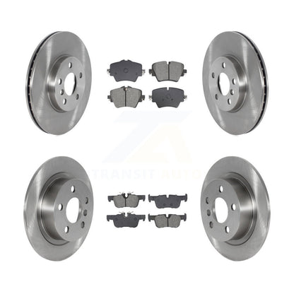 Brake Rotors Semi-Metallic Pad Front Rear Kit For Mini Cooper Countryman Clubman