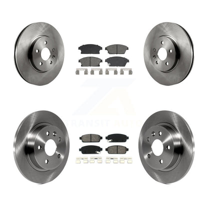 Brake Rotor And Semi-Metallic Pad Front Rear Kit For Chevrolet Trax Buick Encore