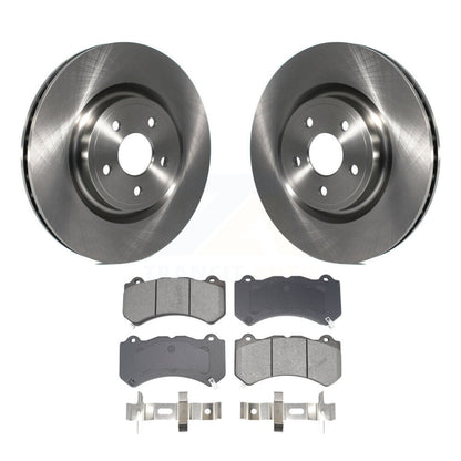 Brake Rotors & Semi-Metallic Pad Front Kit For Jeep Grand Cherokee Dodge Durango