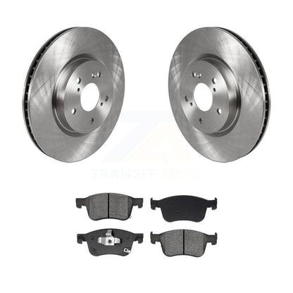 Brake Rotor And Semi-Metallic Pad Front Kit For Honda Civic Accord Acura Integra