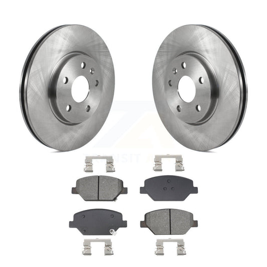 Brake Rotor And Semi-Metallic Pad Front Kit For 2019 Buick Envision Cadillac XT4