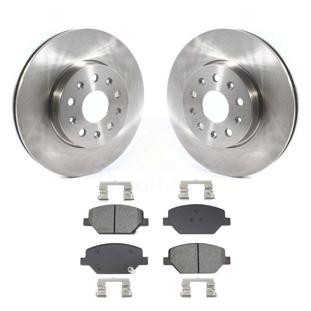 Disc Brake Rotors And Semi-Metallic Pads Front Kit For Chevrolet Camaro