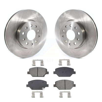 Disc Brake Rotors And Semi-Metallic Pads Front Kit For Chevrolet Camaro