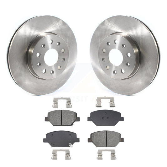 Disc Brake Rotors And Semi-Metallic Pads Front Kit For Chevrolet Camaro