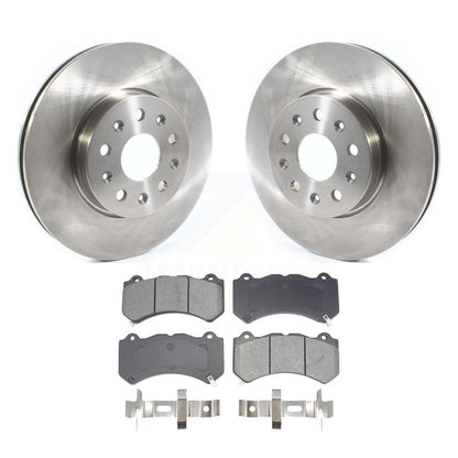 Disc Brake Rotors And Semi-Metallic Pads Front Kit For Chevrolet Camaro LT LS