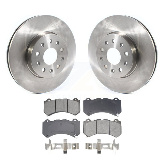 Disc Brake Rotors And Semi-Metallic Pads Front Kit For Chevrolet Camaro LT LS
