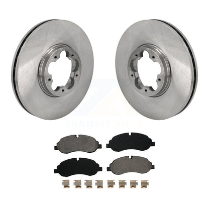 Disc Brake Rotors & Semi-Metallic Pad Front Kit For Ford Transit-250 Transit-150