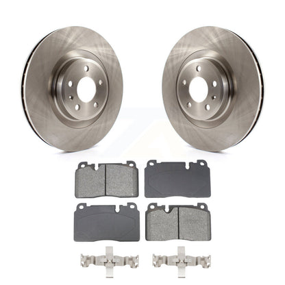 Disc Brake Rotors And Semi-Metallic Pads Front Kit For Audi Q5