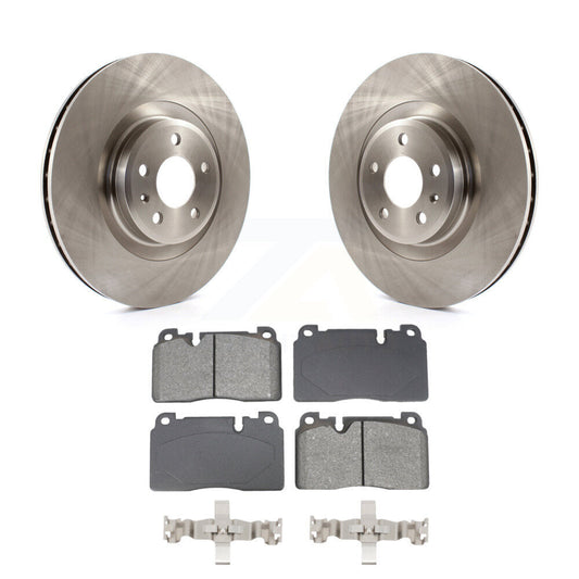 Disc Brake Rotors And Semi-Metallic Pads Front Kit For Audi Q5