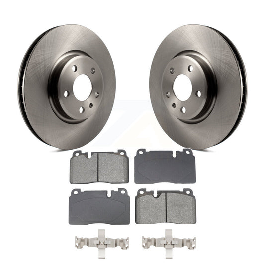 Disc Brake Rotors And Semi-Metallic Pads Front Kit For Audi Q5