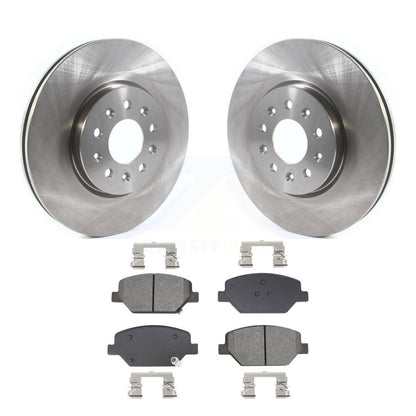 Brake Rotors Semi-Metallic Pad Front Kit For Chevrolet Equinox GMC Terrain Buick