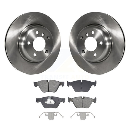 Disc Brake Rotors And Semi-Metallic Pads Front Kit For BMW 528i xDrive